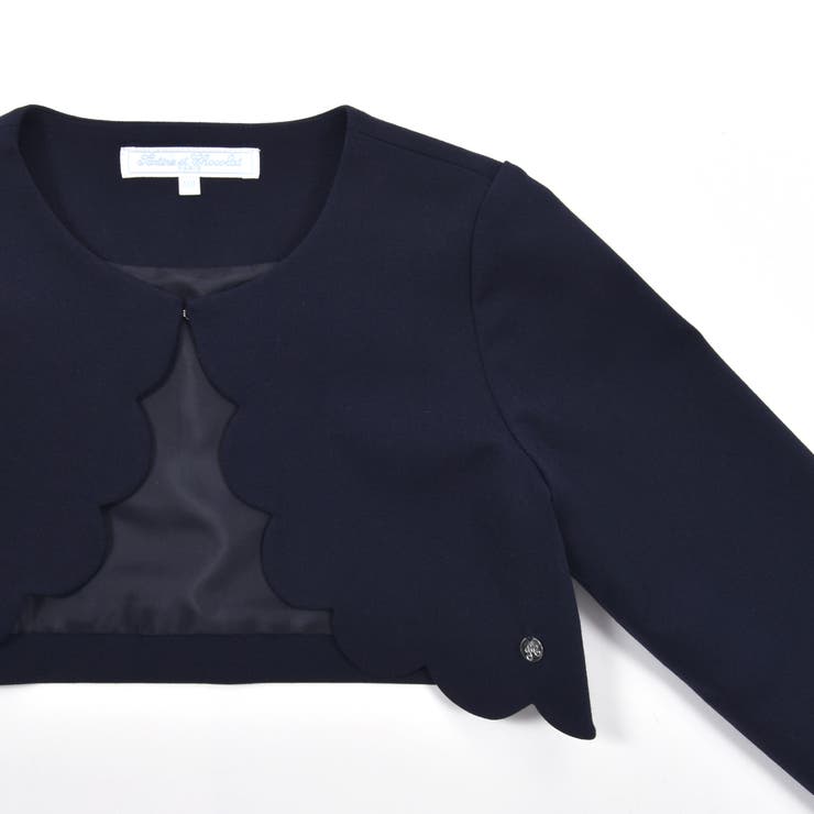 ストレッチポンチスカラップジャケット(110~130cm) | Tartine et Chocolat | 詳細画像7 