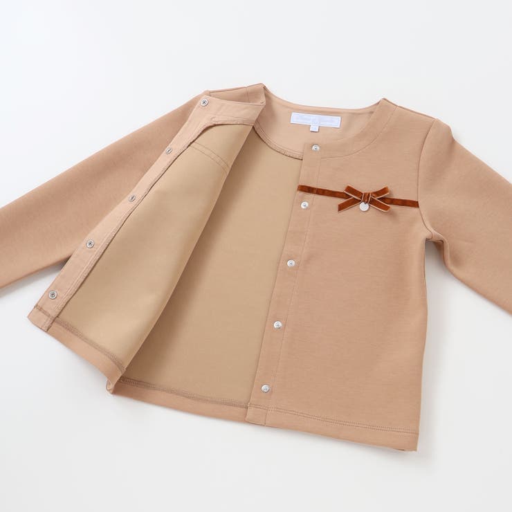 【お揃い】ポンチリボンカーディガン(100-140cm) | Tartine et Chocolat | 詳細画像12 