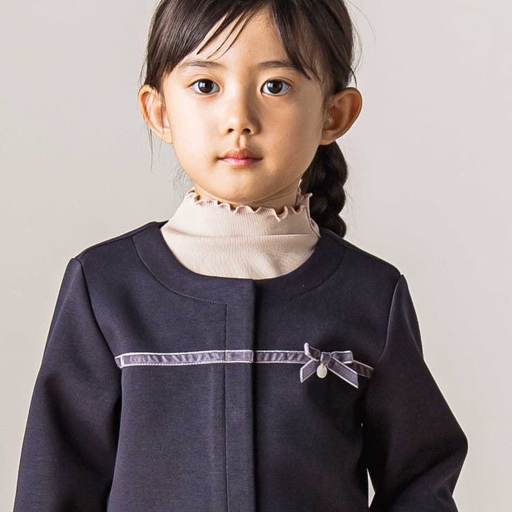 【お揃い】ポンチリボンカーディガン(100-140cm) | Tartine et Chocolat | 詳細画像5 