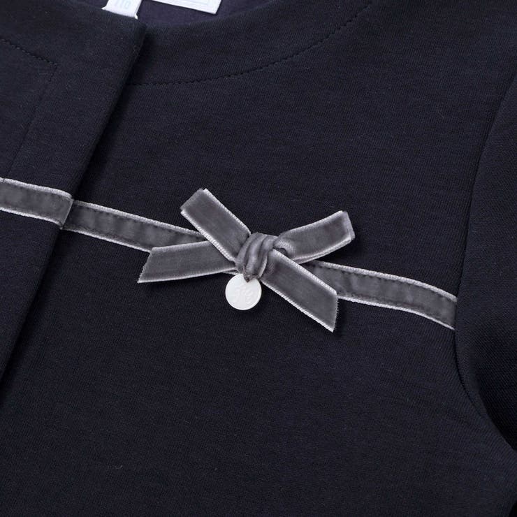 【お揃い】ポンチリボンカーディガン(100-140cm) | Tartine et Chocolat | 詳細画像8 