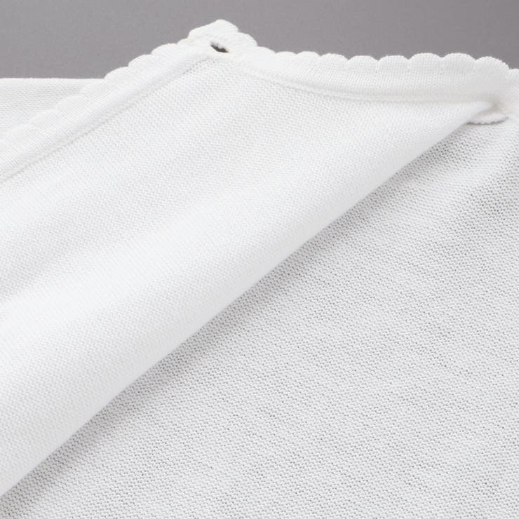 【日本製】ロゴチャーム付きニット長袖カーディガン(110~130cm) | Tartine et Chocolat | 詳細画像12 