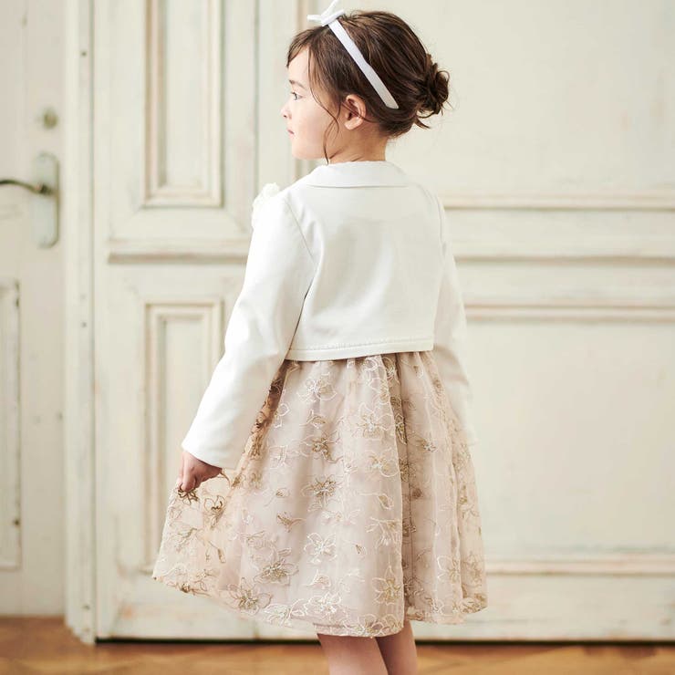 ストレッチポンチレース付きジャケット(110~130cm) | Tartine et Chocolat | 詳細画像5 