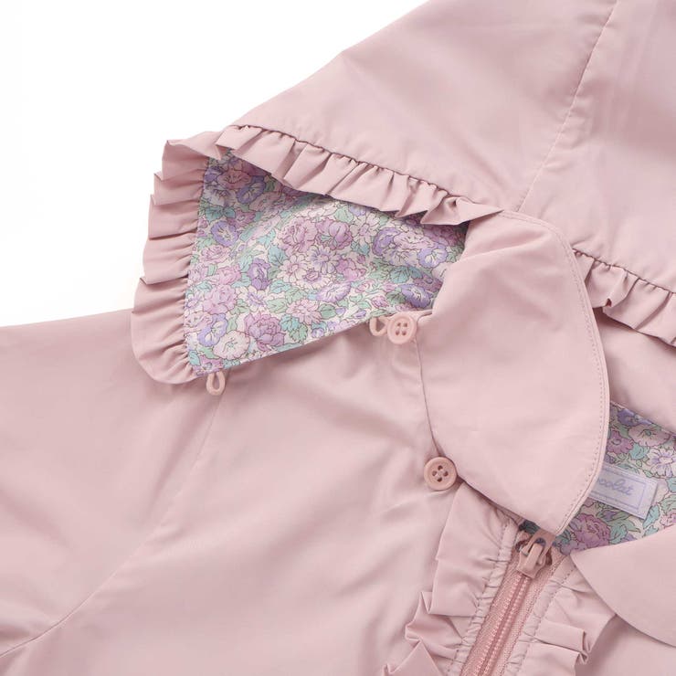 【お揃い】フード取り外しxタフタxリバティ(leontyne dream)タナロ… | Tartine et Chocolat | 詳細画像6 