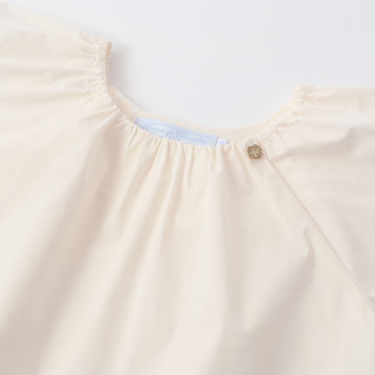 ハイブリッドタイプライタースカラップブラウス(100~140cm) | Tartine et Chocolat | 詳細画像3 