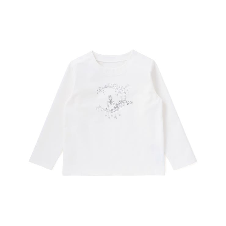 星空お月さまプリント刺しゅう長袖トレーナー(90~140cm) | Tartine et Chocolat | 詳細画像4 