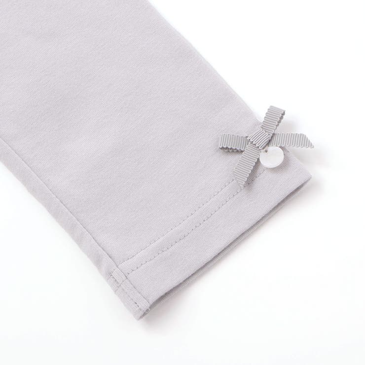 ストレッチ ベア天竺 裾リボン付きレギンス(80~140cm) | Tartine et Chocolat | 詳細画像4 