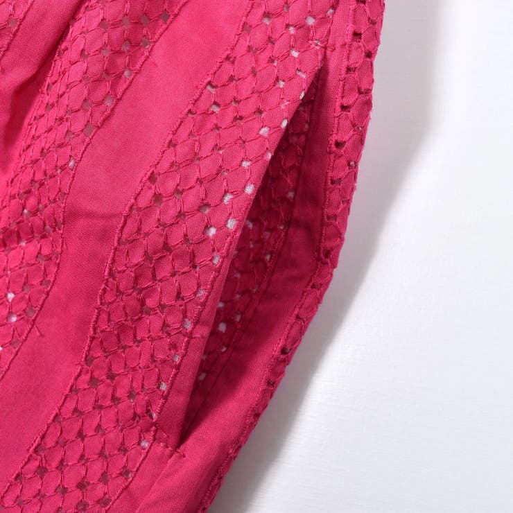 【お揃い】日本製ローンレースコットンキュロットパンツ(90~140cm) | Tartine et Chocolat | 詳細画像10 