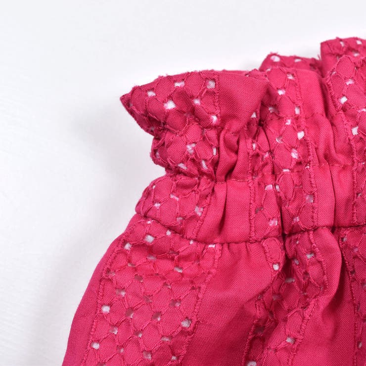 【お揃い】日本製ローンレースコットンキュロットパンツ(90~140cm) | Tartine et Chocolat | 詳細画像8 