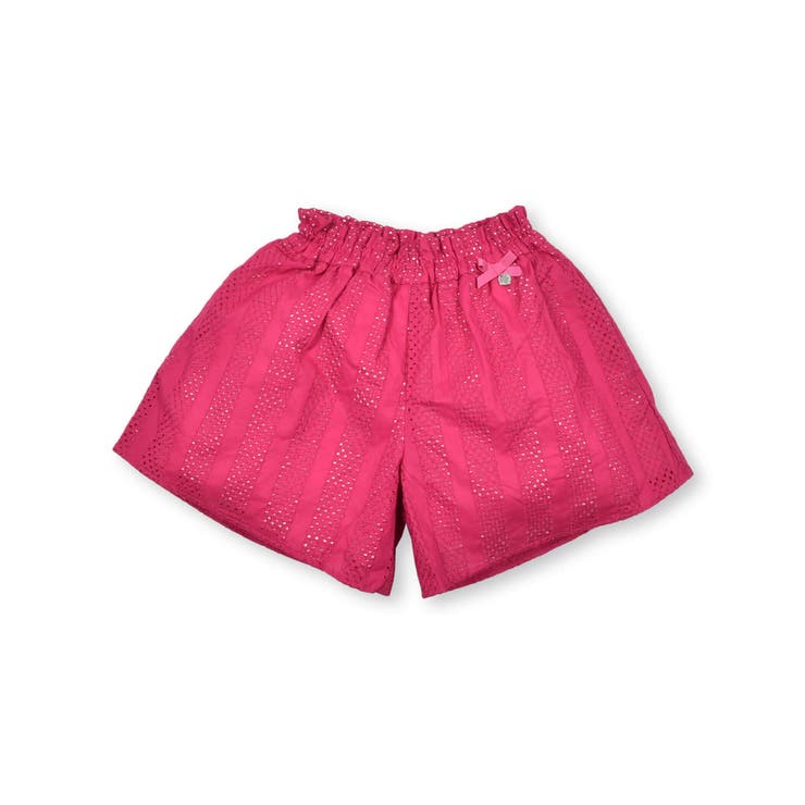 ピンク | 【お揃い】日本製ローンレースコットンキュロットパンツ(90~140cm) | Tartine et Chocolat