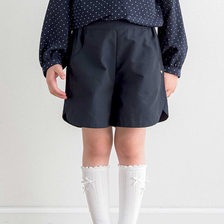ネイビー | クロスショートパンツ(90~140cm) | Tartine et Chocolat