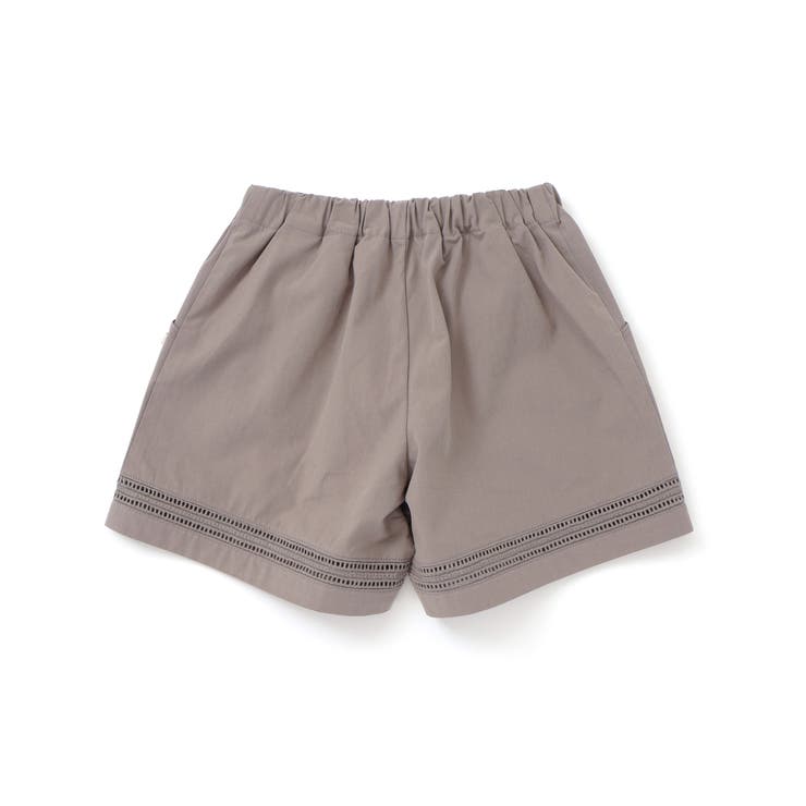 綿テンセルハシゴレースショートパンツ(90~140cm) | Tartine et Chocolat | 詳細画像3 