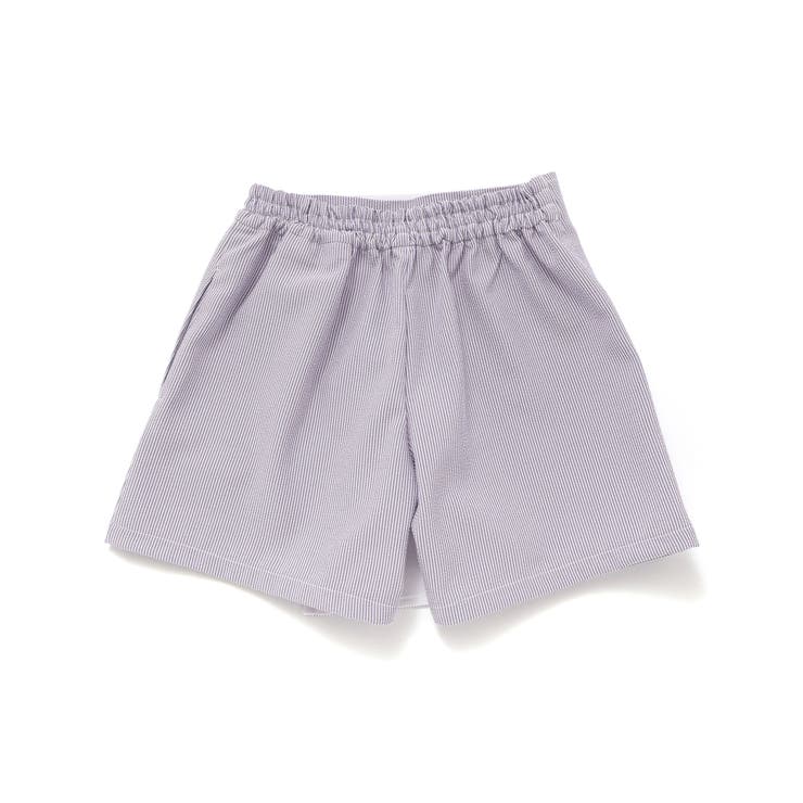 【日本製】シアーサッカーストライプスカートパンツ(90～140cm) | Tartine et Chocolat | 詳細画像5 