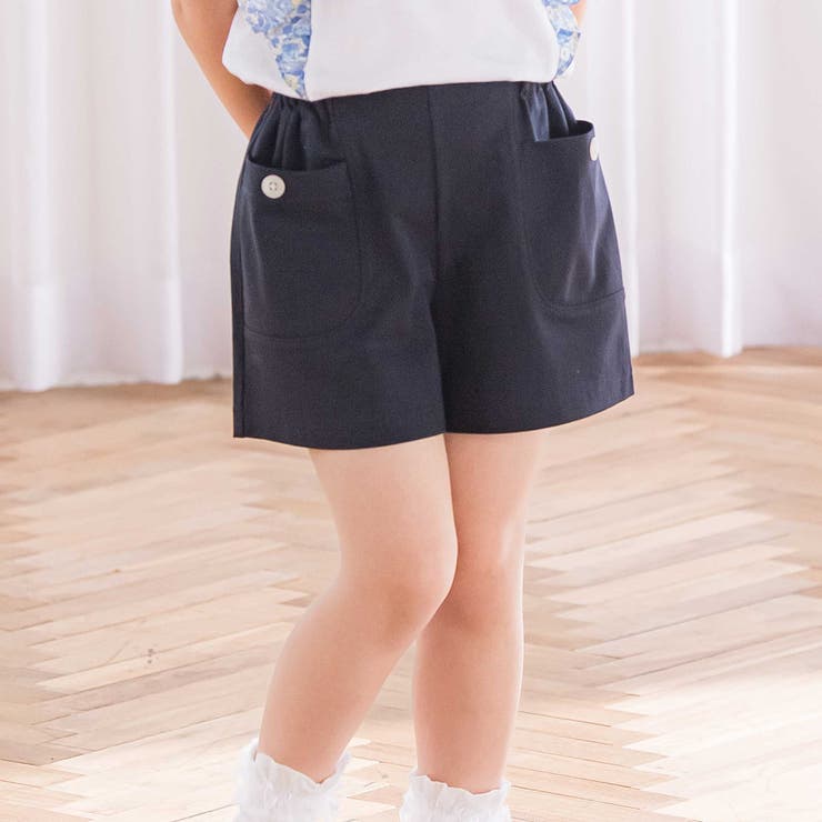 コットンポリエステル ドライトリコット ショートパンツ(90~140cm) | Tartine et Chocolat | 詳細画像1 