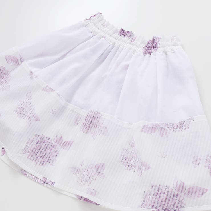 【日本製】【お揃い】オーガニックコットンフラワープリントスカート(90～140c… | Tartine et Chocolat | 詳細画像15 