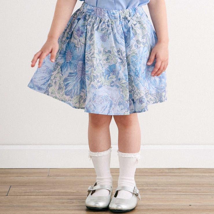 ブルー系 | 【日本製】【お揃い】リバティRose Xanthe(ローズザンジー)インナーパン… | Tartine et Chocolat