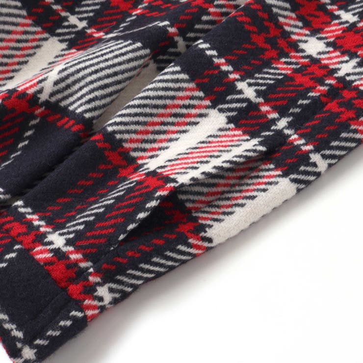 【日本製】【お揃い】ウールチェックフロントタックスカート(100~140cm) | Tartine et Chocolat | 詳細画像11 