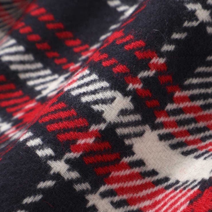 【日本製】【お揃い】ウールチェックフロントタックスカート(100~140cm) | Tartine et Chocolat | 詳細画像15 