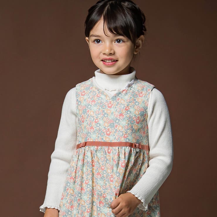 日本製】ソフトコットンタートルネックセーター(80～140cm)[品番