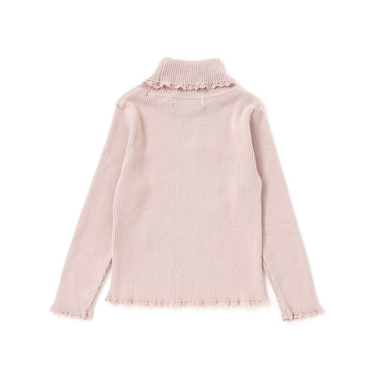 【日本製】ソフトコットンリボンタートルネックセーター(80~140cm) | Tartine et Chocolat | 詳細画像12 