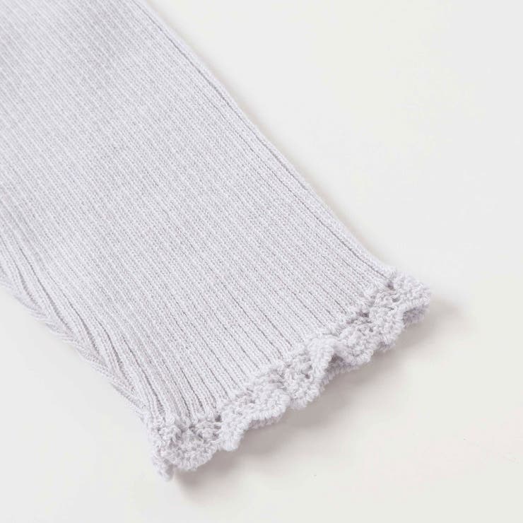 【日本製】ソフトコットンリボンタートルネックセーター(80~140cm) | Tartine et Chocolat | 詳細画像9 