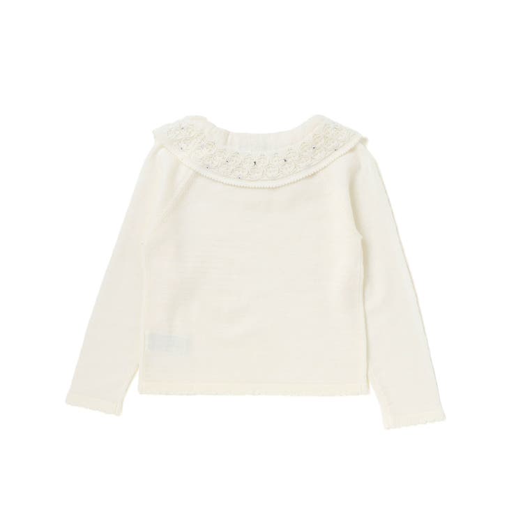 ラインストーン付きボリュームネックセーター(100~140cm) | Tartine et Chocolat | 詳細画像9 