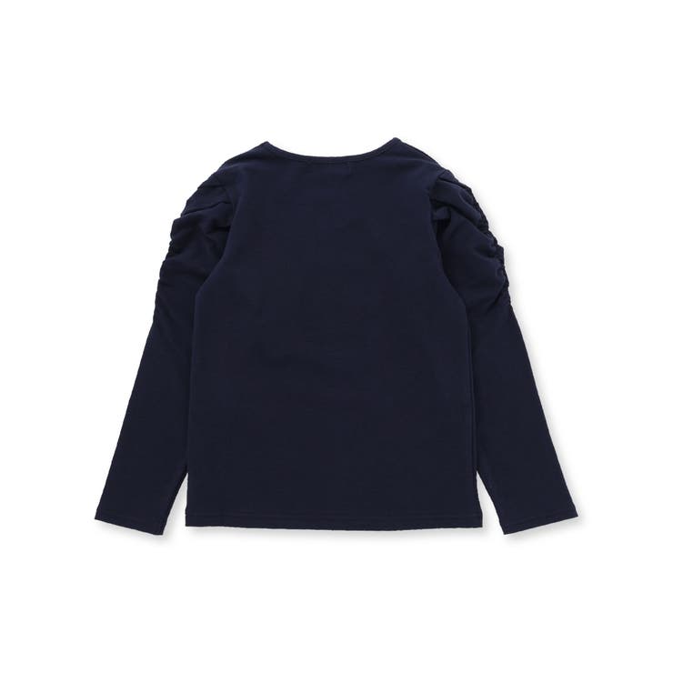 【日本製】コンパクトコットンベア天竺ロゴプリントTシャツ(90~140cm) | Tartine et Chocolat | 詳細画像6 