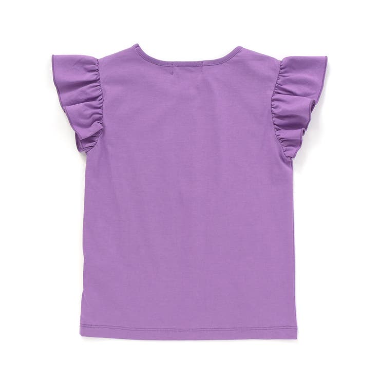 フラワープリント袖フリルTシャツ(90～140cm) | Tartine et Chocolat | 詳細画像10 