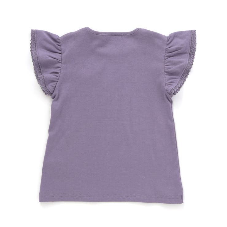 トーションレース袖フリルTシャツ(90～140cm) | Tartine et Chocolat | 詳細画像13 