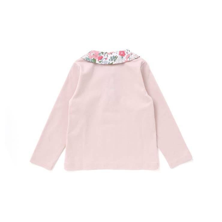 【日本製】【お揃い】リバティビエラ(DaisyMorisia)×花ボタン長袖Tシ… | Tartine et Chocolat | 詳細画像11 