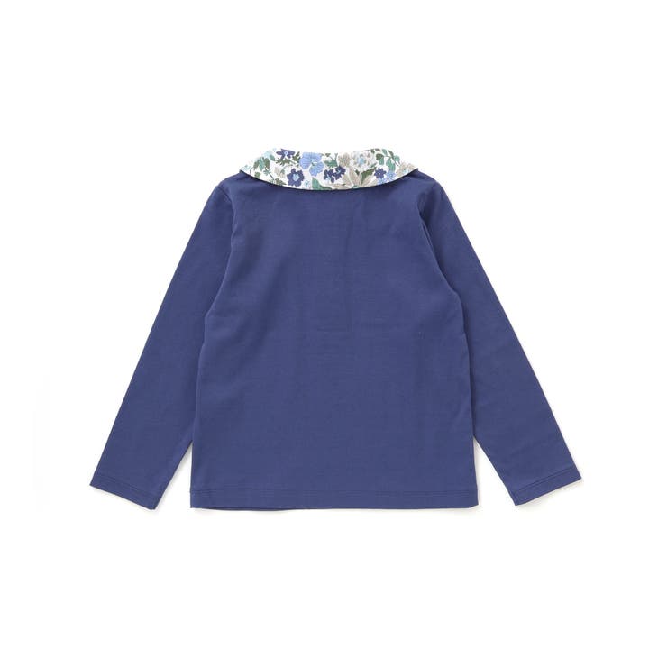 【日本製】【お揃い】リバティビエラ(DaisyMorisia)×花ボタン長袖Tシ… | Tartine et Chocolat | 詳細画像19 