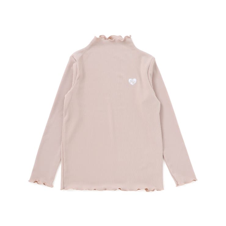 テレコハートワッペン刺しゅうTシャツ(100~140cm) | Tartine et Chocolat | 詳細画像1