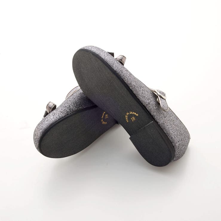 日本製】ラメグリッターシューズ(16~20cm)[品番：BEBK0009585