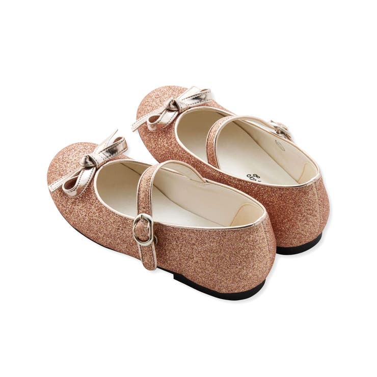 日本製】ラメグリッターシューズ(16~20cm)[品番：BEBK0009585