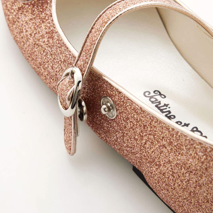 日本製】ラメグリッターシューズ(16~20cm)[品番：BEBK0009585