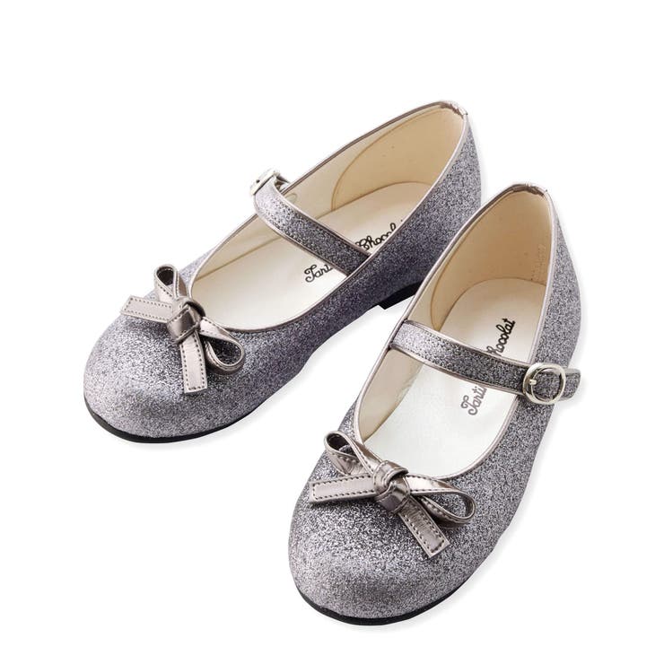 日本製】ラメグリッターシューズ(16~20cm)[品番：BEBK0009585