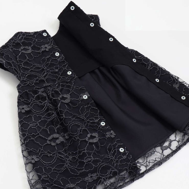 【日本製】ラメコードレースワンピース(70~90cm) | fillot de bébé réduction | 詳細画像12 