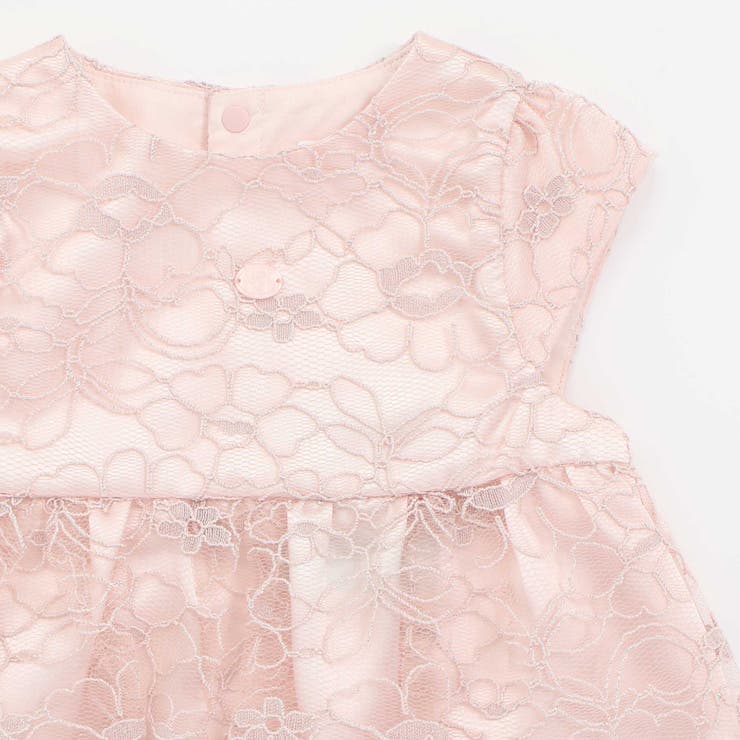 【日本製】ラメコードレースワンピース(70~90cm) | fillot de bébé réduction | 詳細画像16 