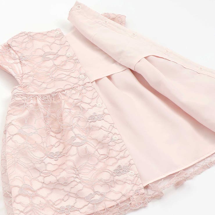 【日本製】ラメコードレースワンピース(70~90cm) | fillot de bébé réduction | 詳細画像19 