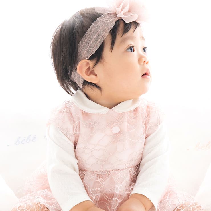 【日本製】ラメコードレースワンピース(70~90cm) | fillot de bébé réduction | 詳細画像5 