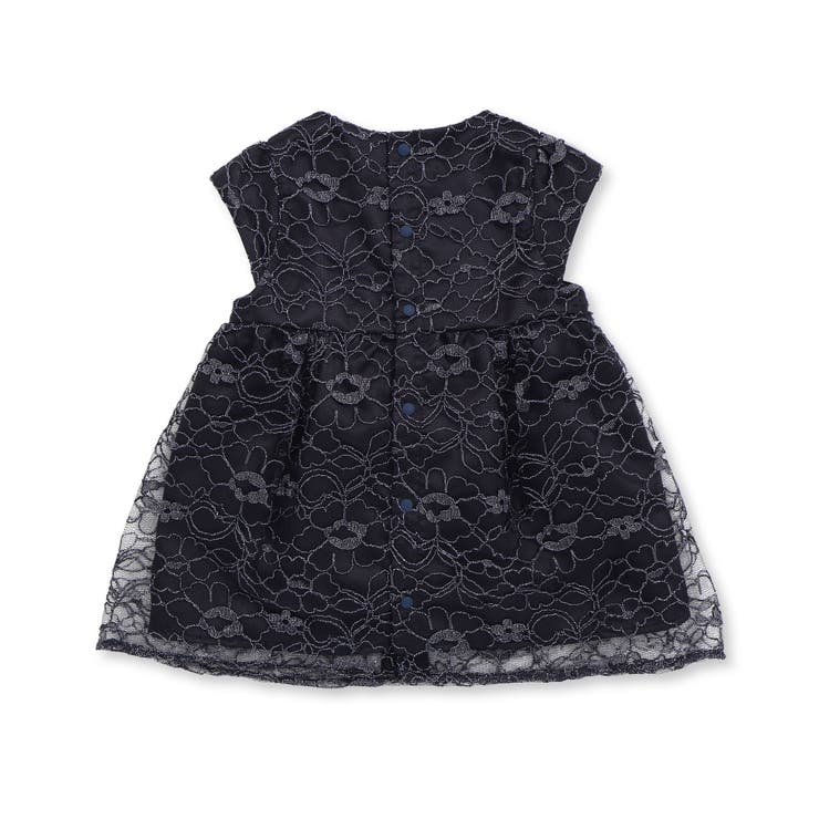 【日本製】ラメコードレースワンピース(70~90cm) | fillot de bébé réduction | 詳細画像8 