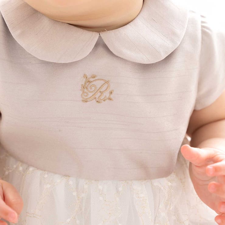 【日本製】シャンタンチュールスカートドレス(70~90cm) | fillot de bébé réduction | 詳細画像4 