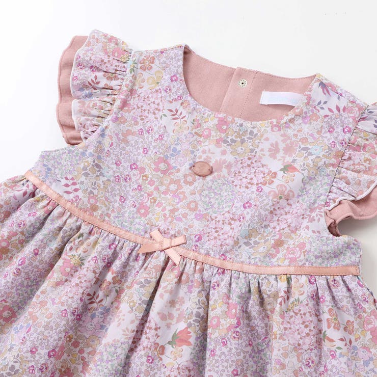 リバティタナローンブルマ付きワンピース[品番：BEBK0011829