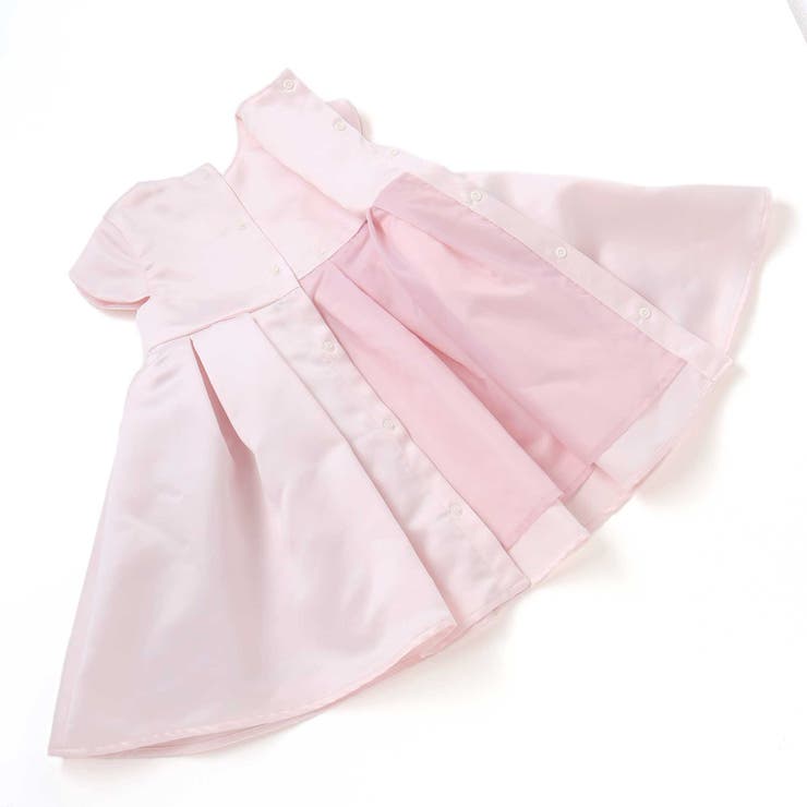 【日本製】サテンチュールモチーフドレス(70~90cm) | fillot de bébé réduction | 詳細画像11 