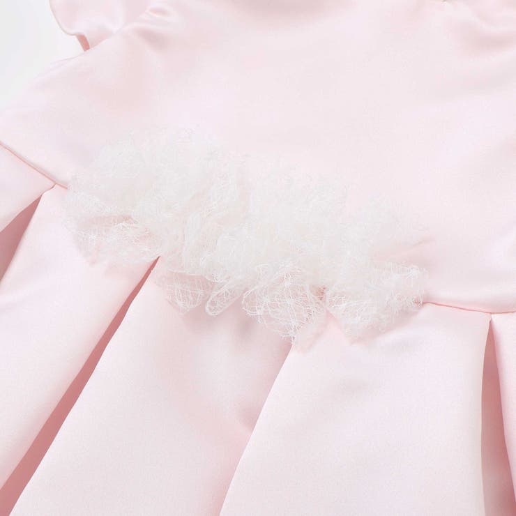 【日本製】サテンチュールモチーフドレス(70~90cm) | fillot de bébé réduction | 詳細画像8 