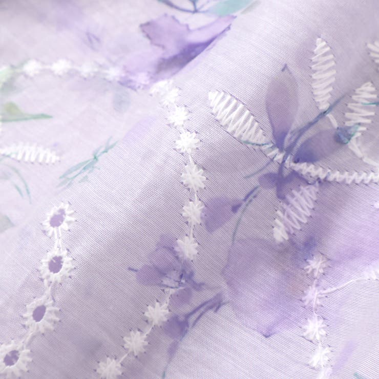 【お揃い】オーガンジー花柄プリントワンピース＆スムースブルマセット(70~90c… | fillot de bébé réduction | 詳細画像26 