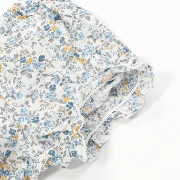 天竺Tシャツ＆花プリントブルマセット(70~90cm) | fillot de bébé réduction | 詳細画像24 