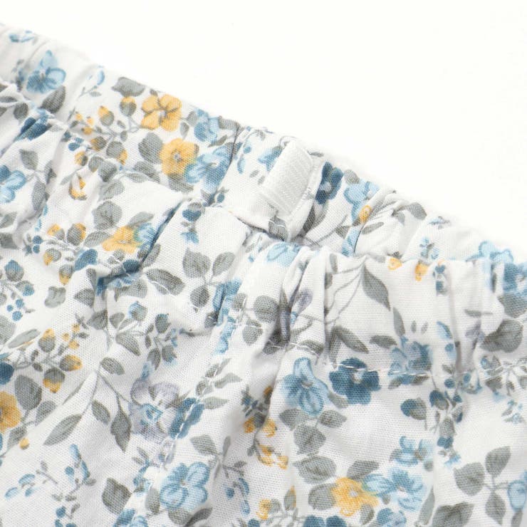 天竺Tシャツ＆花プリントブルマセット(70~90cm) | fillot de bébé réduction | 詳細画像25 