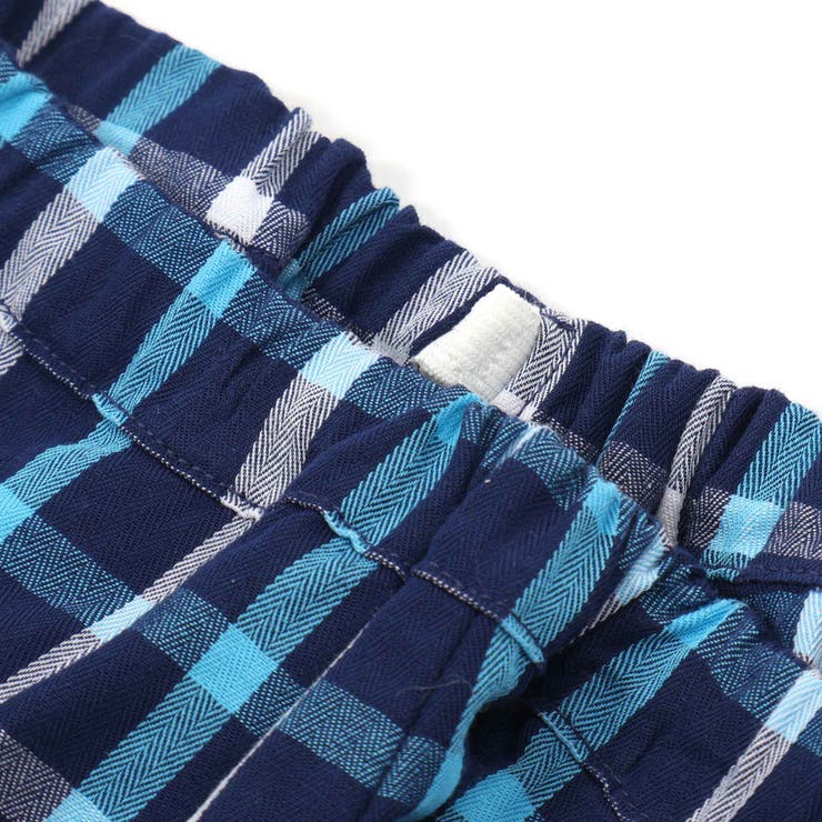 天竺Tシャツ&チェックパンツセット(70~90cm) | fillot de bébé réduction | 詳細画像12 