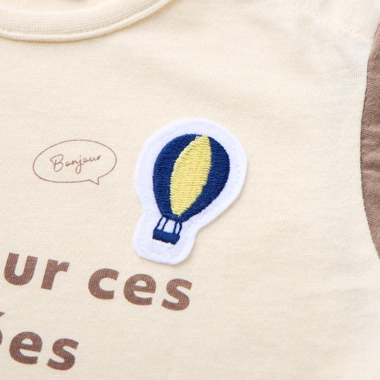 天竺Tシャツ&チェックパンツセット(70~90cm) | fillot de bébé réduction | 詳細画像18 