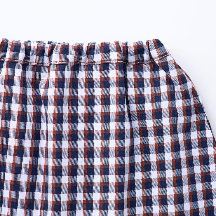 天竺Tシャツ&チェックパンツセット(70~90cm) | fillot de bébé réduction | 詳細画像19 